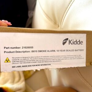 Kidde Smoke Detector, 10-Year Battery, LED Indicators, Replacement Alert‎